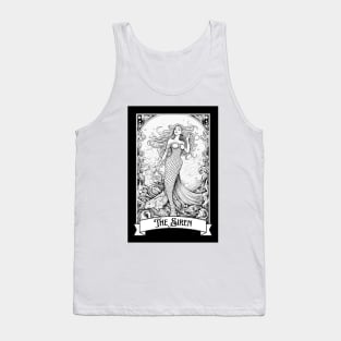 Mermaid Tarot Card Tank Top